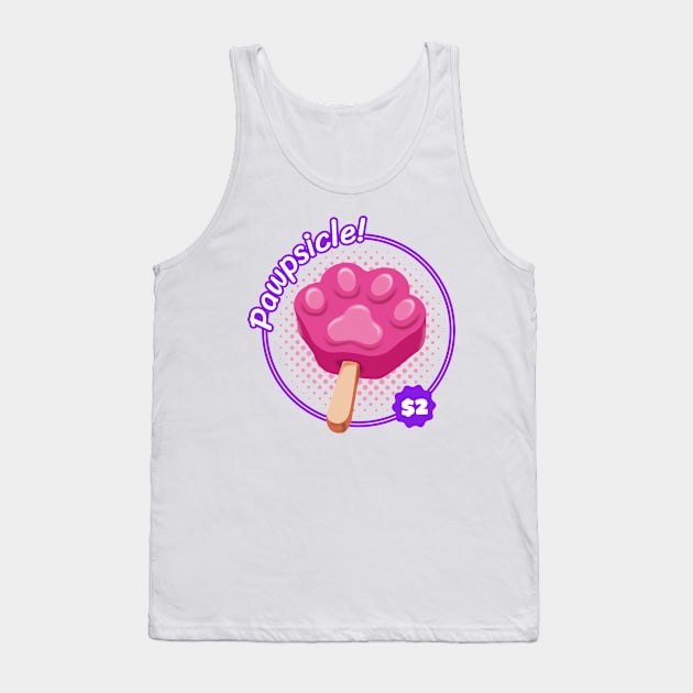 Pawpsicle Only 2 Dollars Tank Top by Cinestore Merch